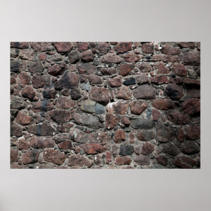 Bakgrundsabstrakt med medeltida stenmurar i strukt poster