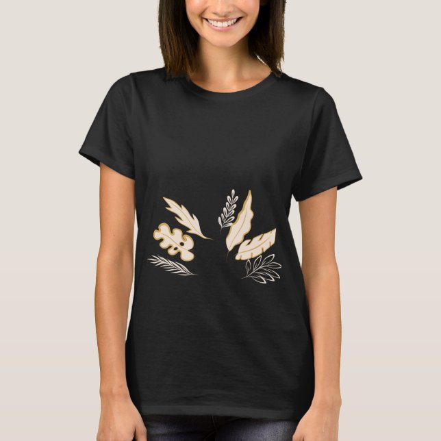 Bakgrundsarrangemang t-shirt för kvinnor (Framsida)