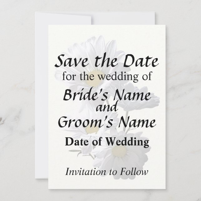 Bakgrundsbelysta Daisy Spara Datumet (Framsida)