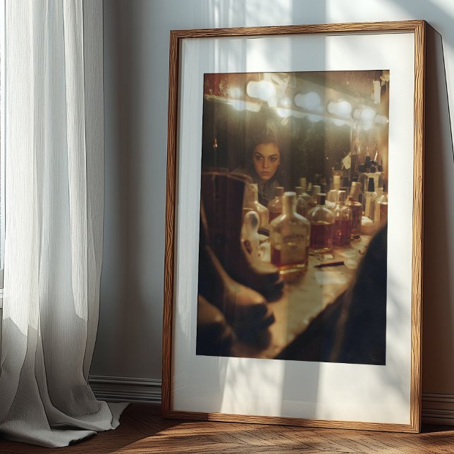 Bakgrundsblåsor: Ett ögonblick i Spegel Poster (Skapare uppladdad)