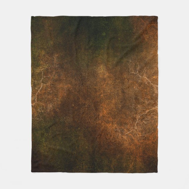 Bakgrundsbruna grunge vintage fleecefilt (Framsidan)