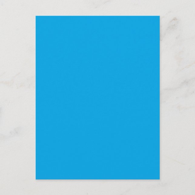 Bakgrundsdekaler för Himlar Blue Färg Vykort (Framsida)