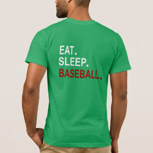 Bakgrundsdesign för Eat-viloläge T Shirt