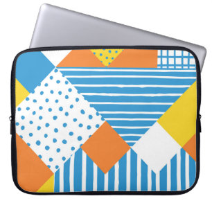 Bakgrundsdesign för geometrisk Vintage Abstrakt Laptop Fodral