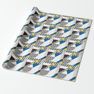 Bakgrundsdesign för Retro Modern Stil Presentpapper