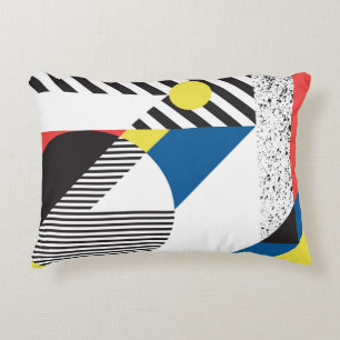Bakgrundsdesign för Retro Modern Stil Prydnadskudde