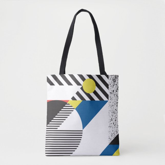 Bakgrundsdesign för Retro Modern Stil Tygkasse (Framsida)