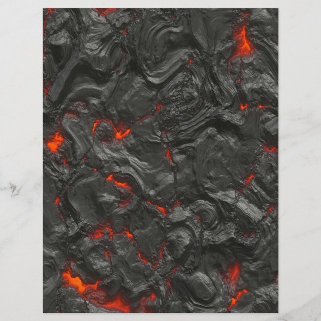 Bakgrundseffekt för vulkaniskt Lava (Framsida)