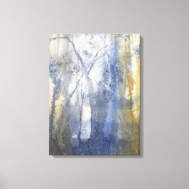 Bakgrundsfärg för Land-vattenpass Canvastryck