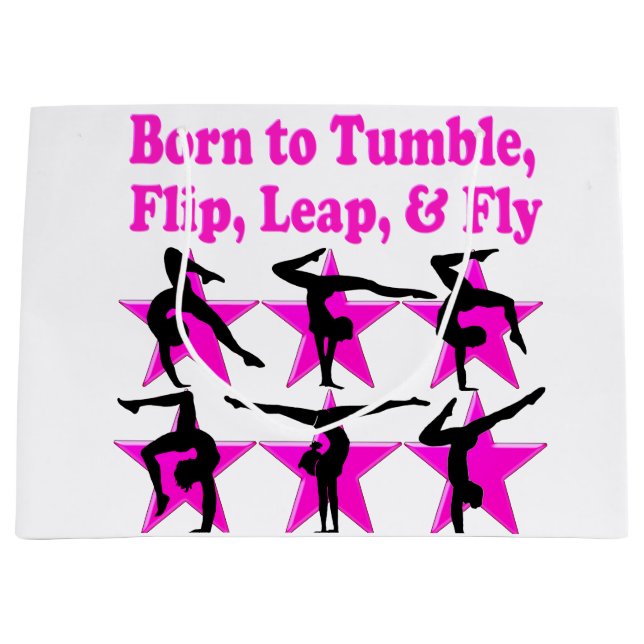 BAKGRUNDSFLIPPANDE GYMNAST (Framsidan)