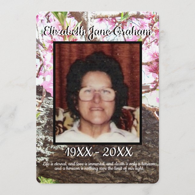 Bakgrundsfunktion för Träd i citattpersikofärgning Program (Framsida)