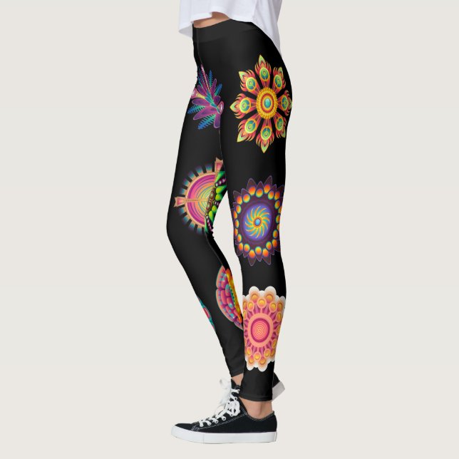 Bakgrundsinformation om Mandala Leggings (Vänster)