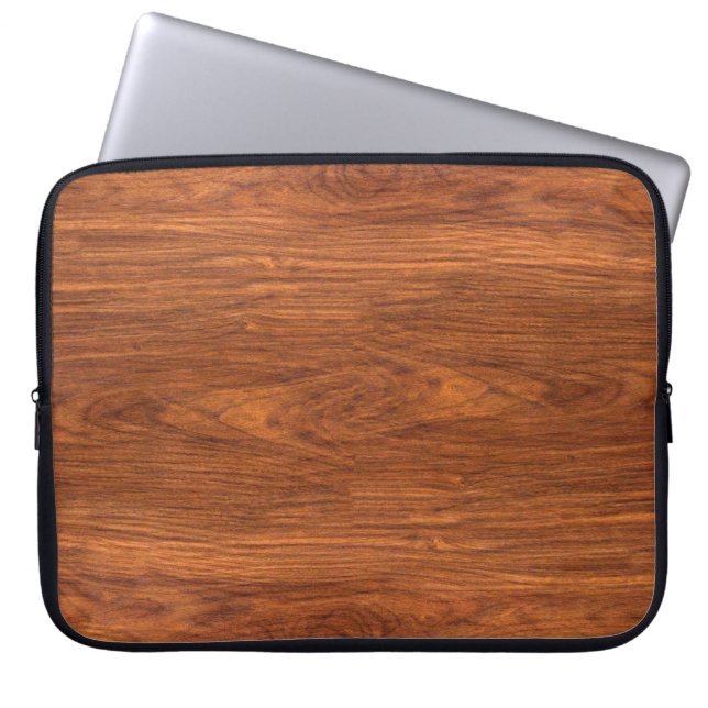 Bakgrundsinformation om teakträ struktur deco laptop fodral (Framsidan)