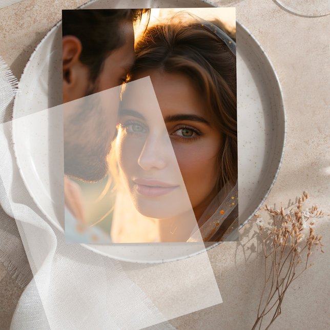 Bakgrundskort för Bröllop-foto för Vellum Inbjudningar (Skapare uppladdad)