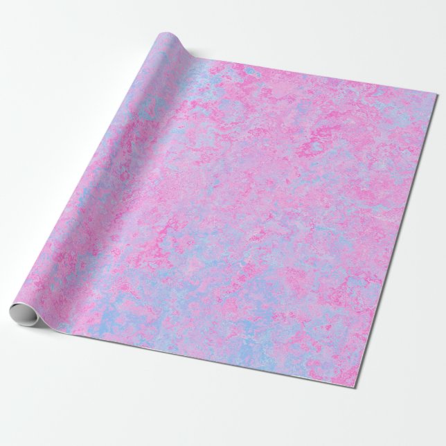 Bakgrundsljus struktur rosa blått presentpapper (Utrullad)