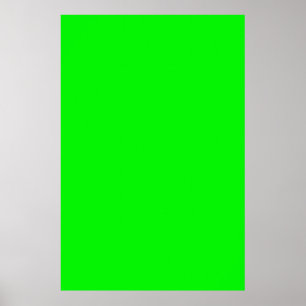 Bakgrundsmedia Papper - Grönt Skärm Chroma Nyckel Poster
