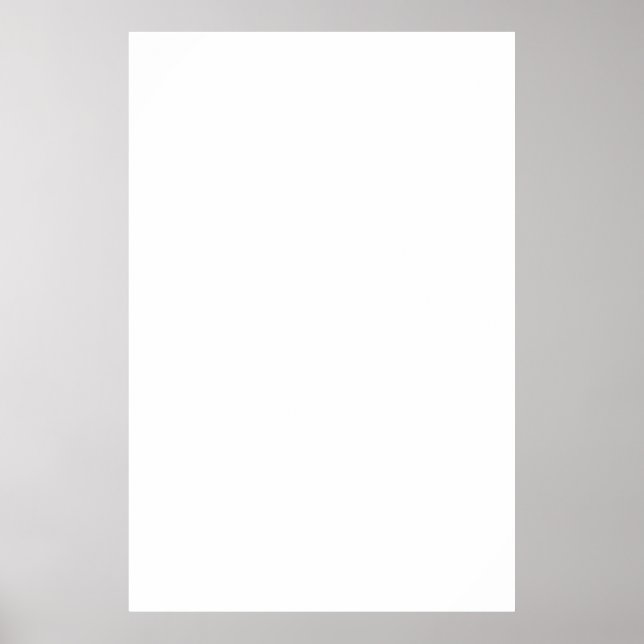 Bakgrundsmedia Papper - Vita Skärm Poster (Framsidan)