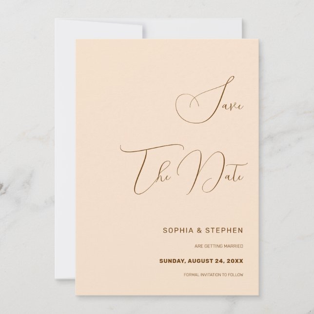  bakgrundsminimalism spara datumet (Framsida)