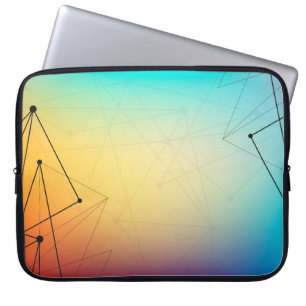 Bakgrundsrad för abstrakt laptop fodral