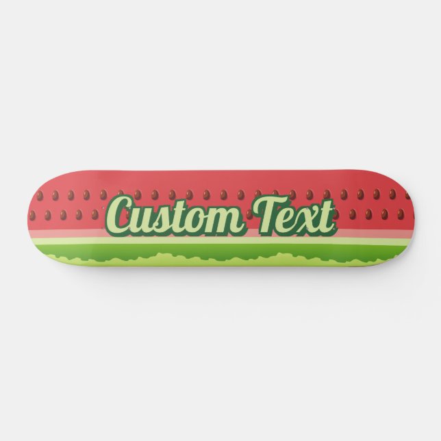Bakgrundsskateboard för vattenmelonsegment mini skateboard bräda 18,5 cm (Horz)