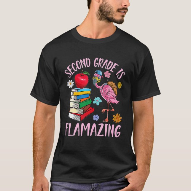 Bakgrundsskolan student Lycklig T Shirt (Framsida)