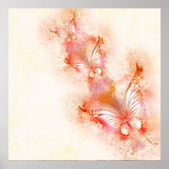 Bakgrundsskräppost papper poster (Framsidan)