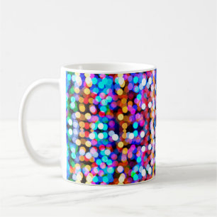 Bakgrundssuddighet för bokeh-abstrakt kaffemugg