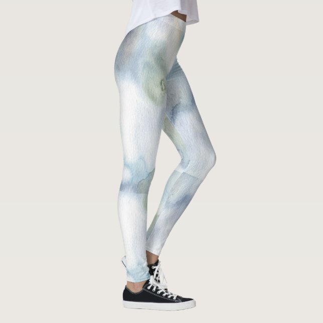 Bakgrundstextur Abstrakt Papper Leggings (Höger)