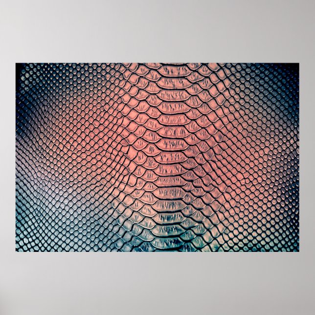 Bakgrundstextur för lyxorm i struktur, löv poster (Framsidan)