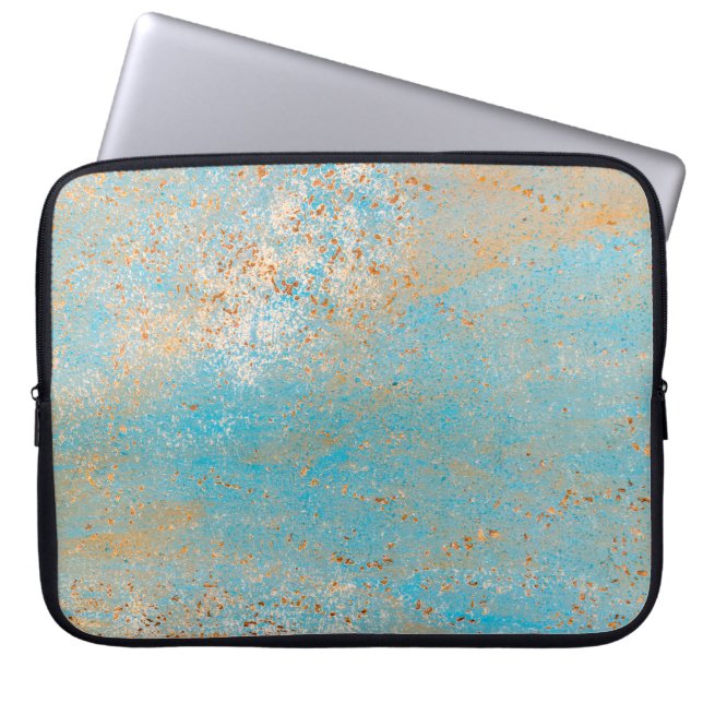 Bakgrundstexturabstrakt vintage, åldras laptop fodral (Framsidan)