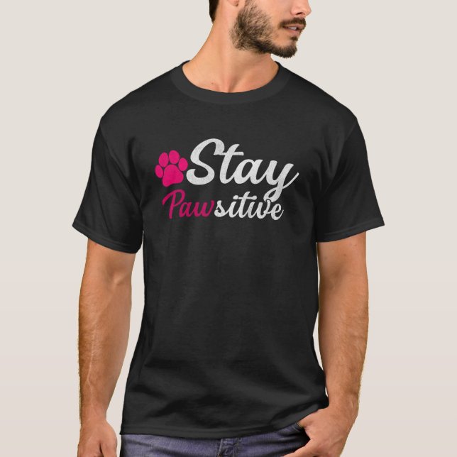Bakgrundsutskrift - håll dig vaksam t shirt (Framsida)