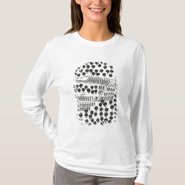 Bakhåll av iroquoisen t-shirt (Framsida)
