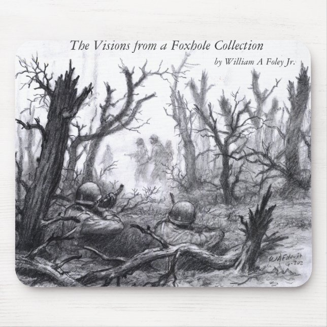 Bakhåll på en tysk patrull Mousepad Musmatta (Framsidan)