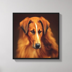 Bakharwal Dog - Hundporträtt Canvastryck