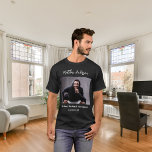 Bakhelor fotoman myth legend namn roligt t shirt<br><div class="desc">Anpassa och lägg till ett eget foto av kandidaten Personalize och lägg till ett namn. Text: Mannen,  myten,  förklaringen..</div>