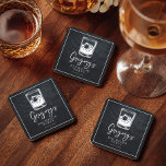 Bakhelor-partiets moderna snyggt underlägg papper kvadrat<br><div class="desc">Gör ett häpnadsväckande intryck med personligen Bachelor Party papper underläggs. Perfekt för att lägga till en liten del av klassen till firande på Bachelor-partiet. Dessa underlägg lägger till en coola- och snyggt-detalj till dekorn.</div>