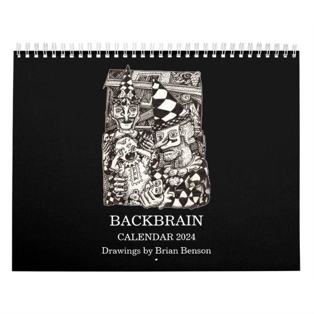 Bakhjärnkalender 2024 (Dubbla-sida) Kalender (Omslag)