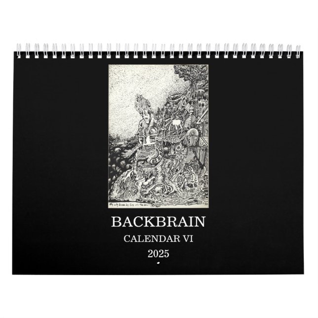 Bakhjärnkalender VI, 2025, 2 sidor Kalender (Omslag)
