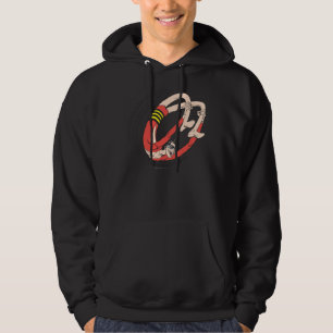 Bakhjulsfäste av plast sweatshirt