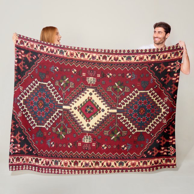 Bakhshaish Azerbajdzjan Northwest Persian Carpet P Fleecefilt (På plats)