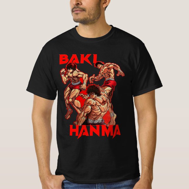 Baki Hanma 2022 T Shirt (Framsida)