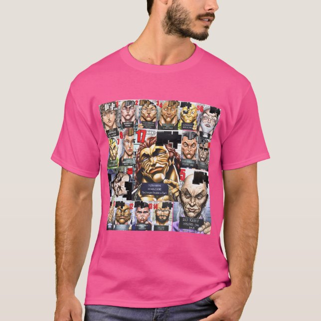 Baki Hanma Baki T Shirt (Framsida)