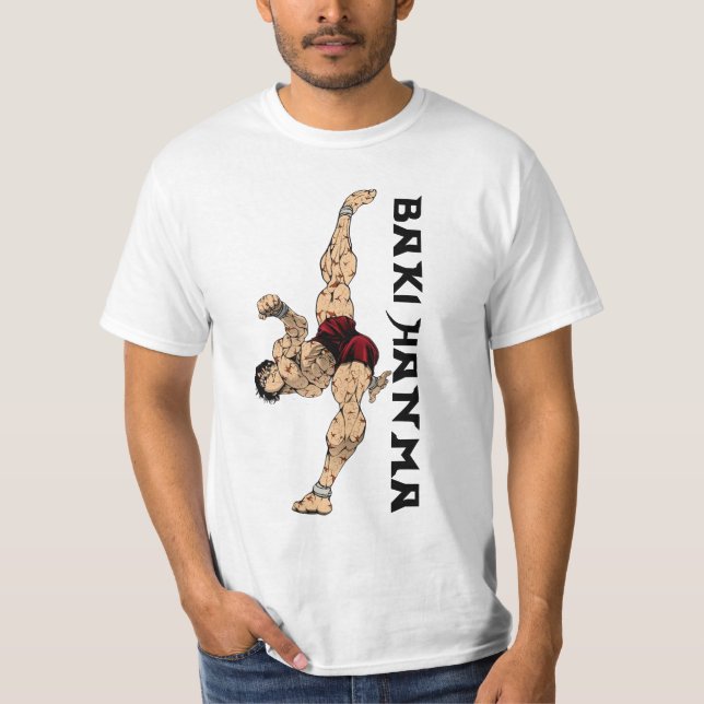 Baki Hanma  T Shirt (Framsida)