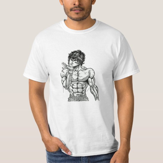 baki t-shirt (Framsida)