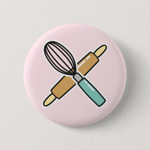 Baking Älskare Badge Knapp