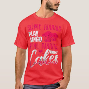 Baking Älskare Funny Grandmor Baker Grandma 518 T Shirt