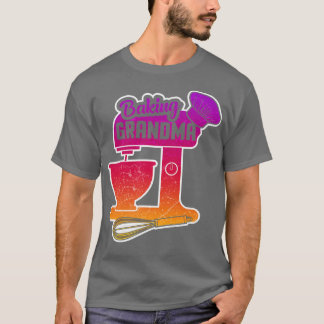 Baking Älskare Funny Grandmor Baker Grandma 534 T Shirt