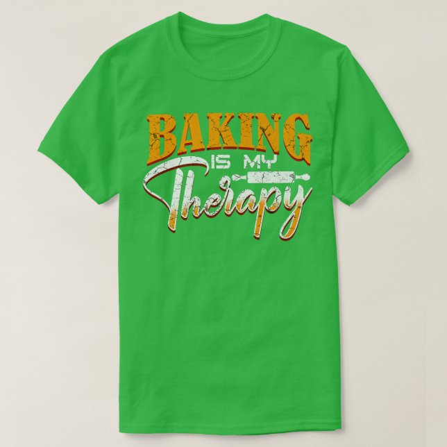 Baking Älskare Funny Grandmor Baker Grandma T Shirt (Design framsida)