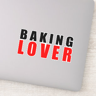 Baking älskare klistermärken