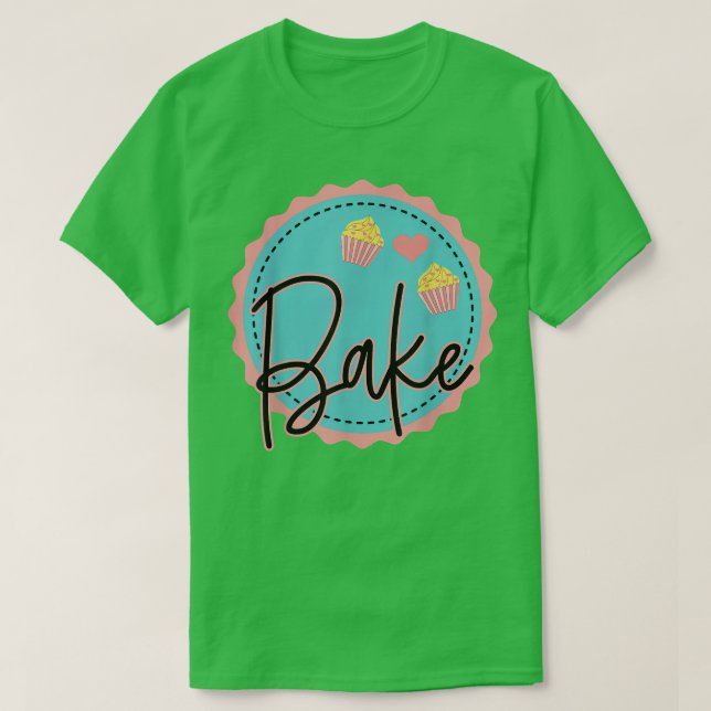 Baking Älskare Pastry Chef Baker Muffinss Bread Ca T Shirt (Design framsida)